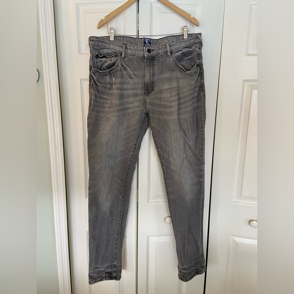 PRPS Men's Charcoal Skinny Jeans